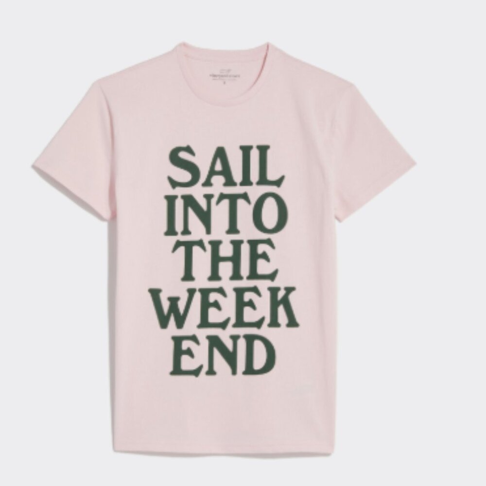 Vineyard Vines Sail into the Weekend T-shirt